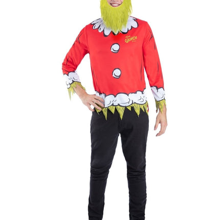 Dr. Seuss The Grinch Santa Kit van Smiffys koop je bij Partywinkel