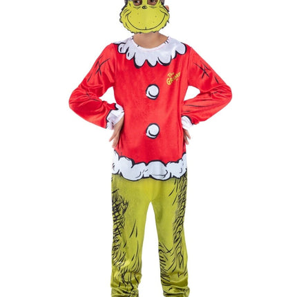 Dr. Seuss The Grinch Santa Kostuum Kind van Smiffys koop je bij Partywinkel