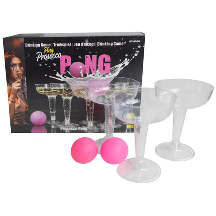 Drankspel Prosecco Pong 15 delig van Riethmueller koop je bij Partywinkel