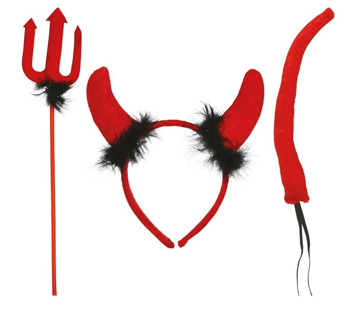 Duivel Set - Partywinkel - 8434077185124