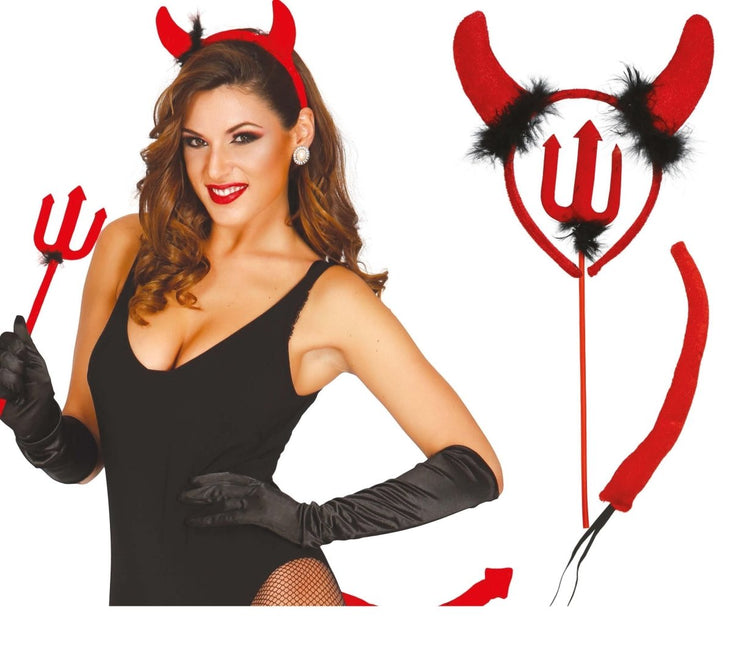 Duivel Set - Partywinkel - 8434077185124