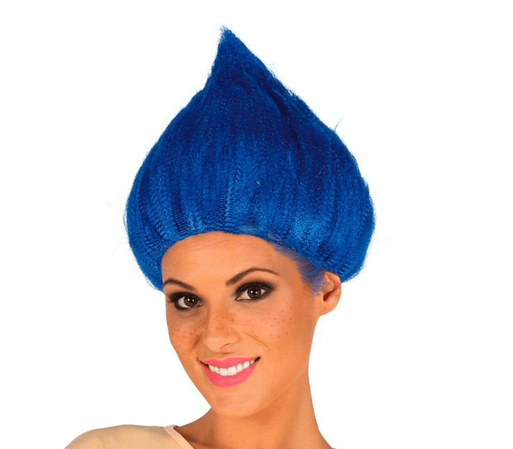 Dwerg Pruik Blauw van Fiestas Guirca koop je bij Partywinkel