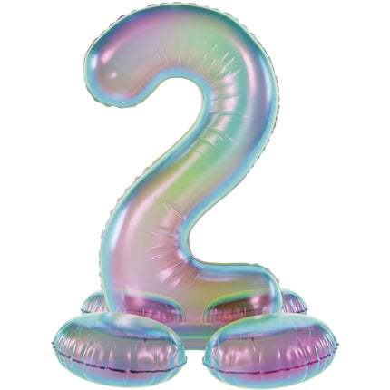 2 ans Figure Balloon Standard Holographic Empty 72cm