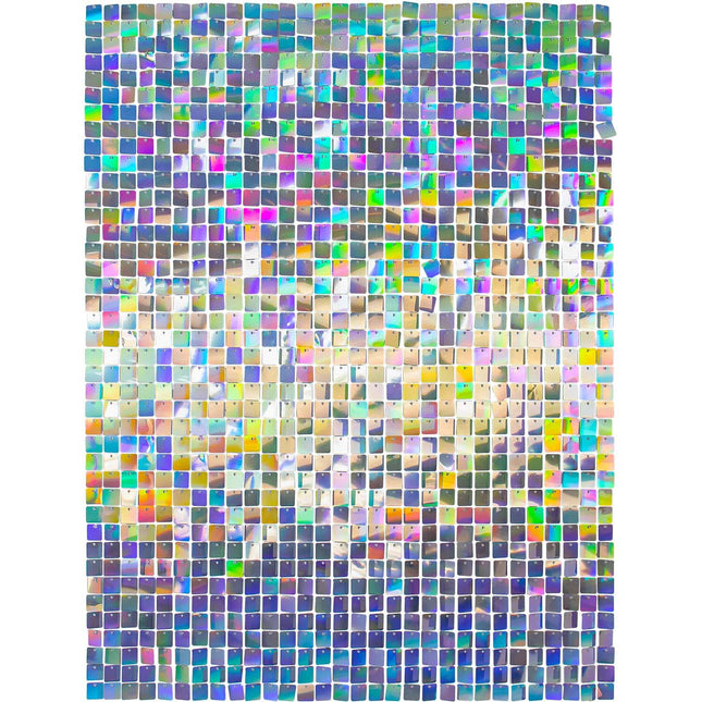 Panneau scintillant irisé 30x30cm /12