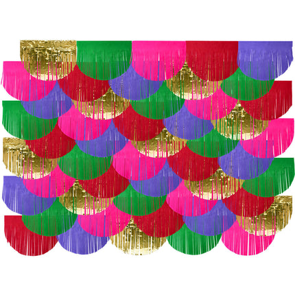 Décoration murale colorée 2m