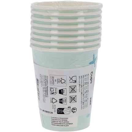 Gobelets Mermaid 250ml 8pcs
