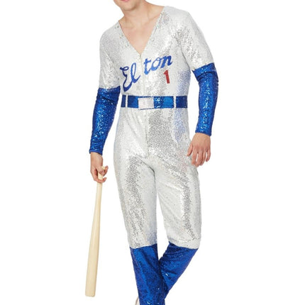 Elton John Deluxe Sequin Baseball Heren van Smiffys koop je bij Partywinkel