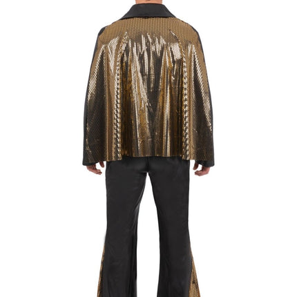 Elvis Black Jumpsuit Heren van Smiffys koop je bij Partywinkel