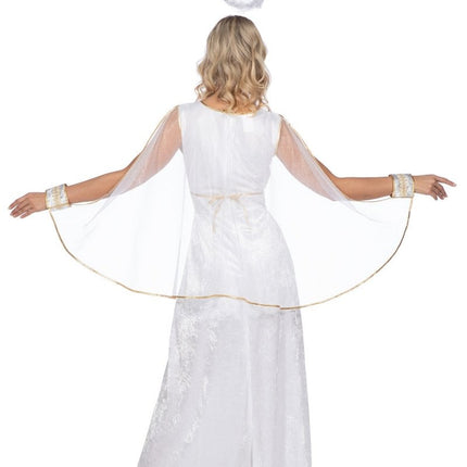 Engel Jurk Wit Dames van Wilbers & Wilbers koop je bij Partywinkel