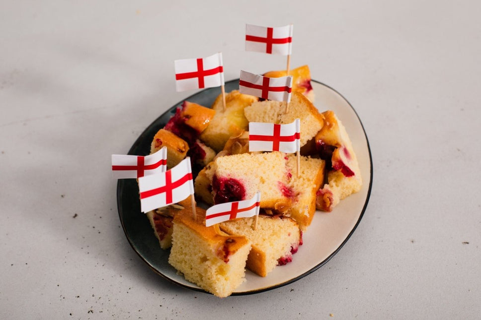 Engeland Cocktailprikkers St. George 6cm 50st van WeFiesta koop je bij Partywinkel