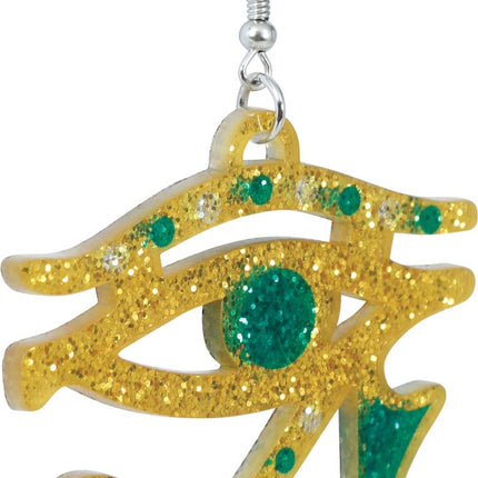 Eye of horus earrings van Fiestas Guirca koop je bij Partywinkel