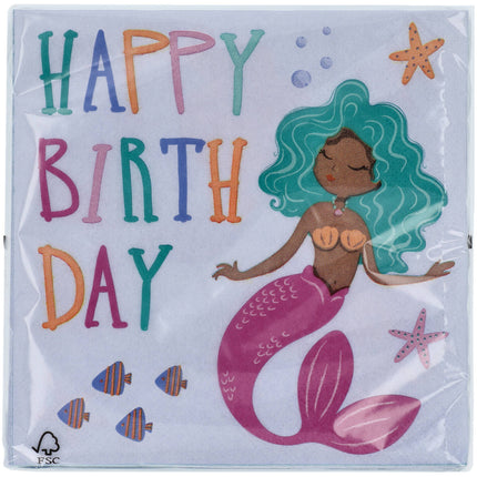 Serviettes de table Mermaid Mermaid 33cm