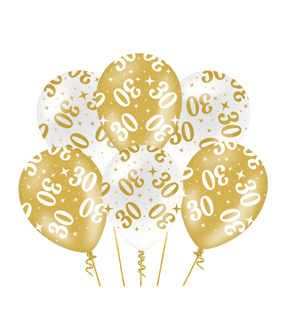 Fancy party latex ballonnen - 30 van Paper Dreams koop je bij Partywinkel