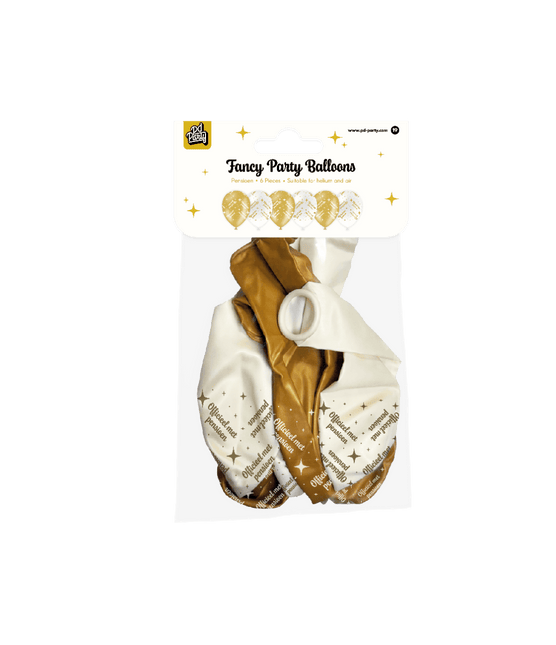 Fancy party latex ballonnen - Pensioen van Paper Dreams koop je bij Partywinkel