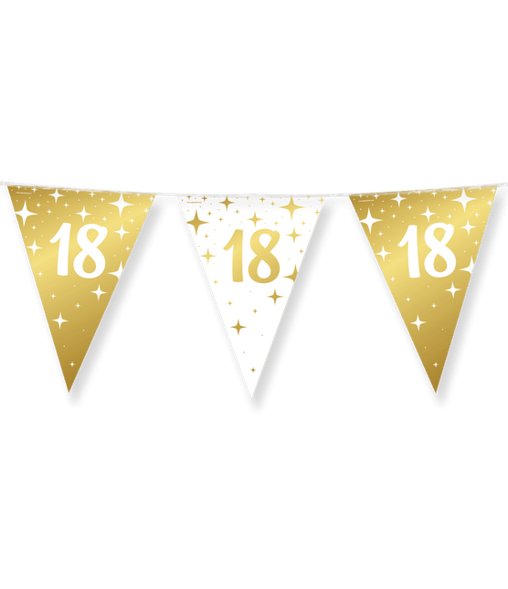 Fancy party Vlaggenlijn folie - 18 van Paper Dreams koop je bij Partywinkel