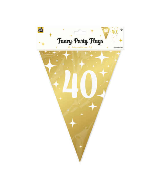 Fancy party Vlaggenlijn folie - 40 van Paper Dreams koop je bij Partywinkel