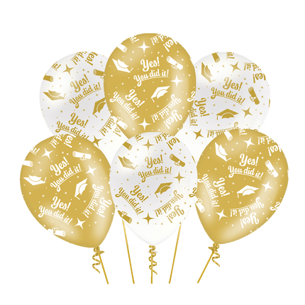 Ballons de fête fantaisie - Tu as réussi !