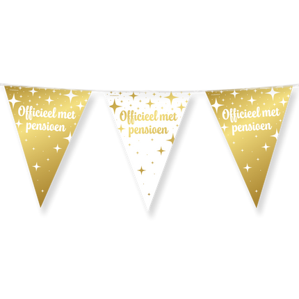 Fancy party Flag line foil - Pension