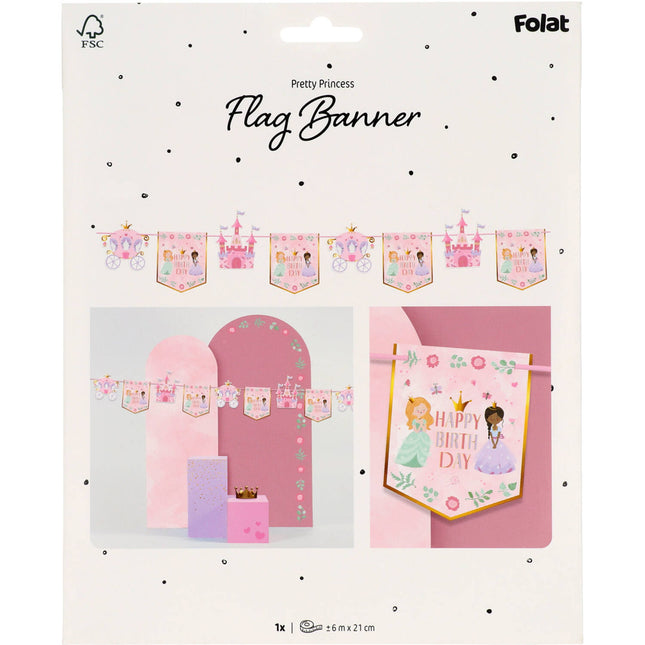 Guirlande de princesse 6m