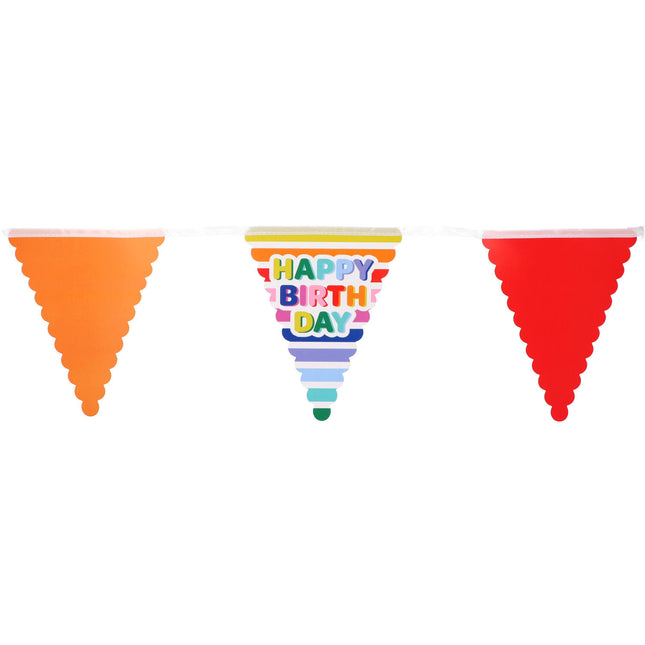 Happy Birthday Sling Clipped 6m