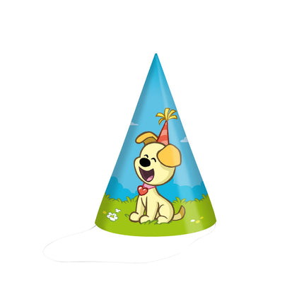 Chapeaux de fête Woezel<tamp>Pip – 6 pièces</tamp>