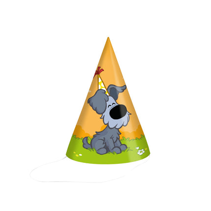 Chapeaux de fête Woezel<tamp>Pip – 6 pièces</tamp>