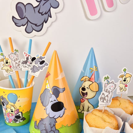Chapeaux de fête Woezel<tamp>Pip – 6 pièces</tamp>