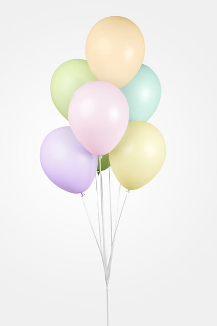 Ballons colorés Pastel Macaron 30cm 10pcs