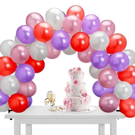 Set de table avec arche en forme de ballon 2.10m