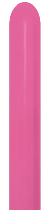 Ballons à modeler Fuchsia 7.6cm 152cm 50pcs