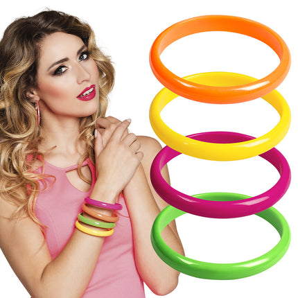 Bracelets colorés 4pcs