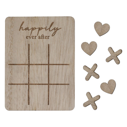 Jeu de mariage en bois