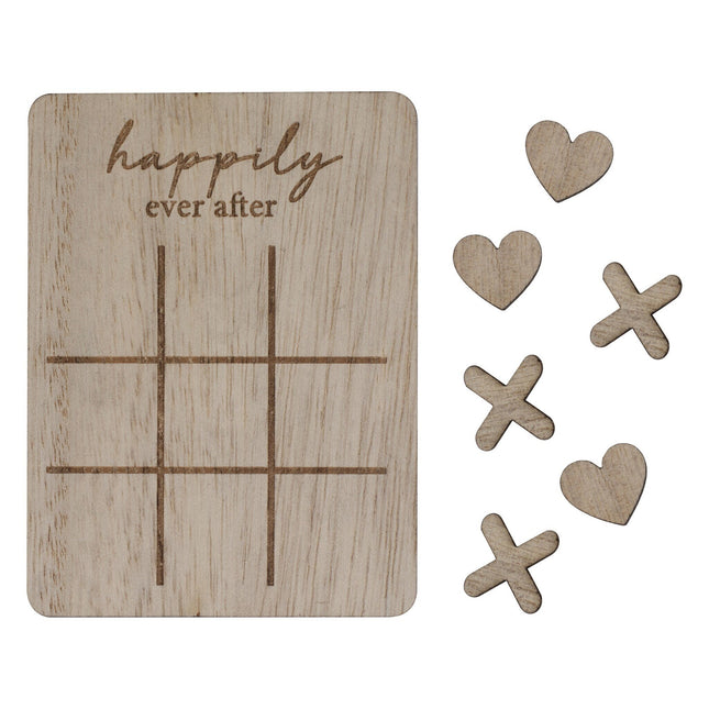 Jeu de mariage en bois