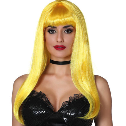 Perruque jaune