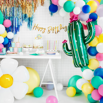 Guirlande d'anniversaire Happy Birthday Gold 62cm