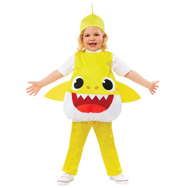 Costume pour bébé Baby Shark Yellow