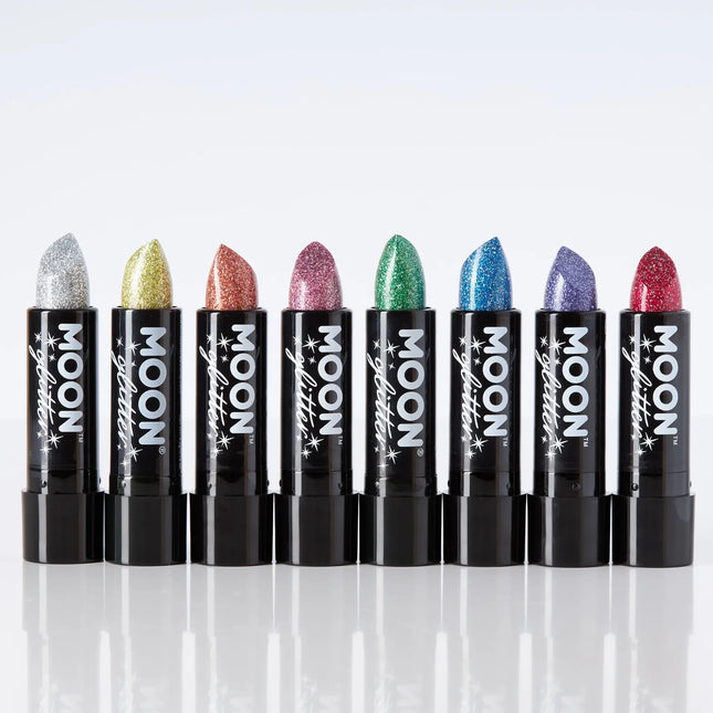 Rouge à lèvres pailleté holographique Moon Glitter vert 4.2g