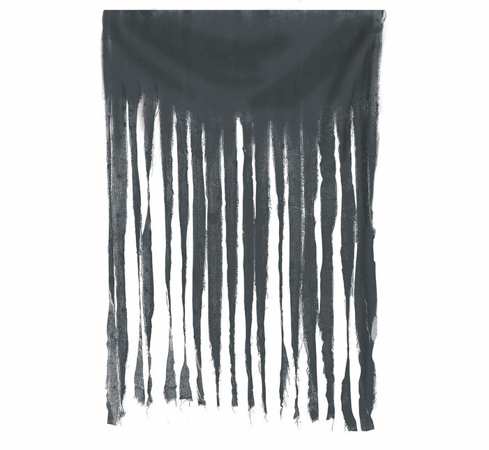 Rideau de porte gris 2m