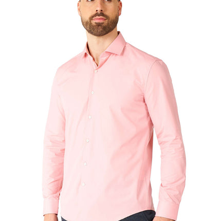 Chemise rose pâle pour hommes <tc>OppoSuits</tc>