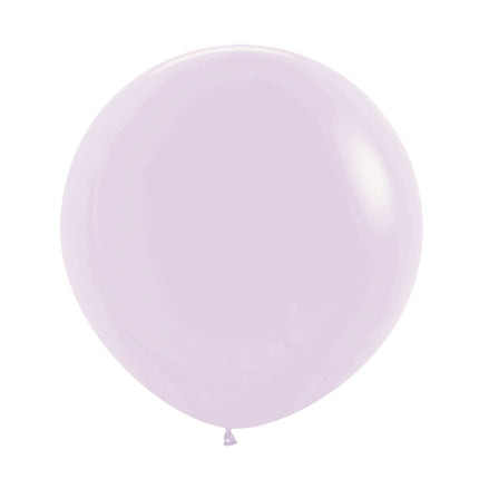 Ballons Pastel Mat Lilas 61cm 10pcs