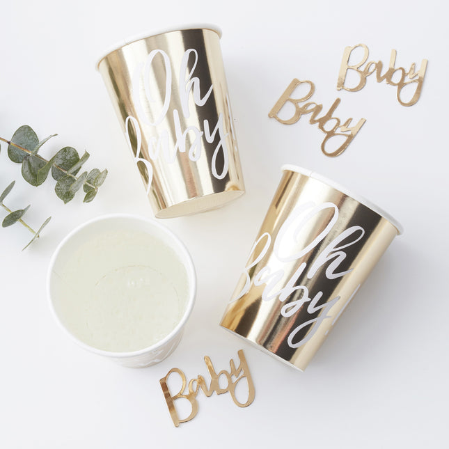 Tasses Oh Baby 8pcs