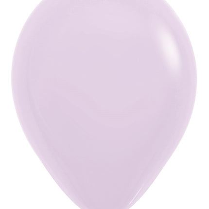 Ballons Pastel Mat Lilas 30cm 50pcs