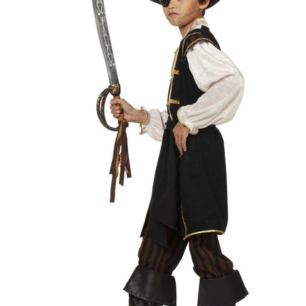 Costume de pirate noir pour enfant