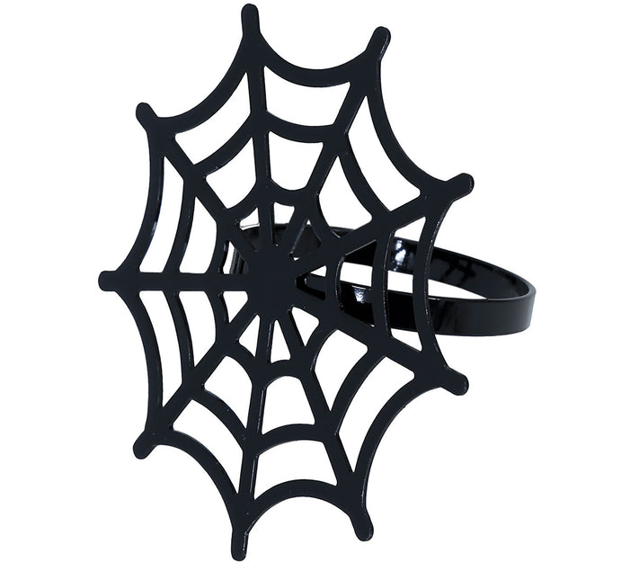 Porte-serviettes Halloween Toile d'araignée