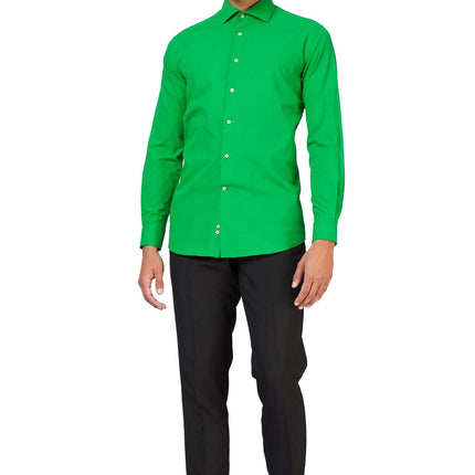 Chemise verte pour hommes <tc>OppoSuits</tc>