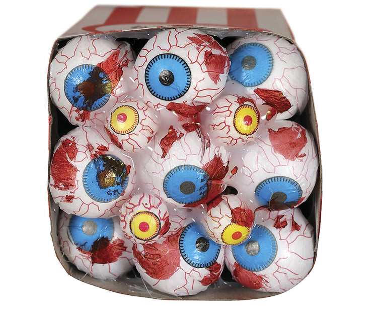 Bol de maïs soufflé Halloween Boules d'yeux 16cm