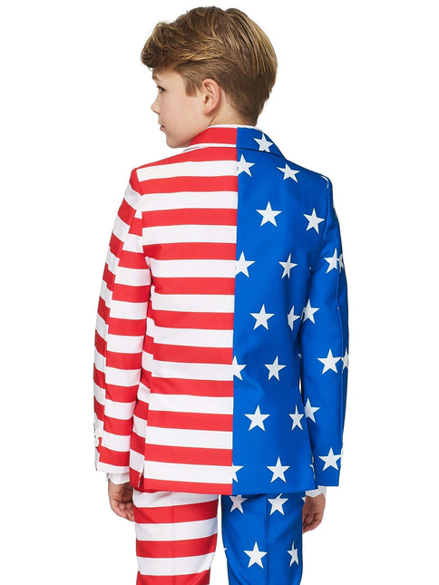 Costume drapeau des USA Garçon <tc>Suitmeister</tc>