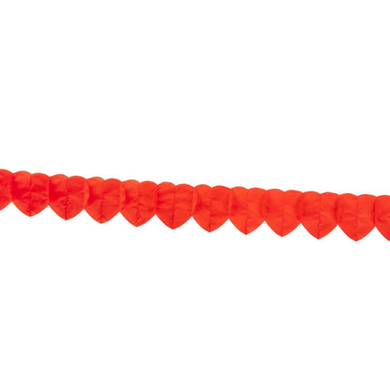 Guirlande Red Hearts 2.5m