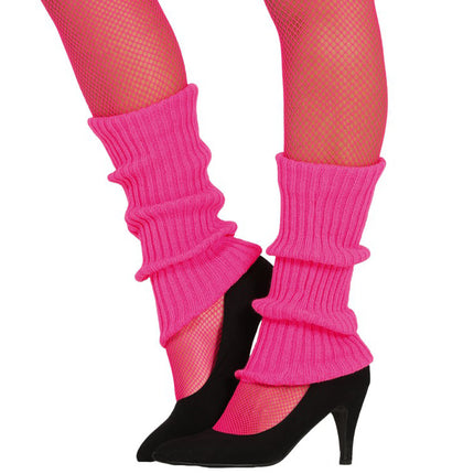Jambières rose fluo