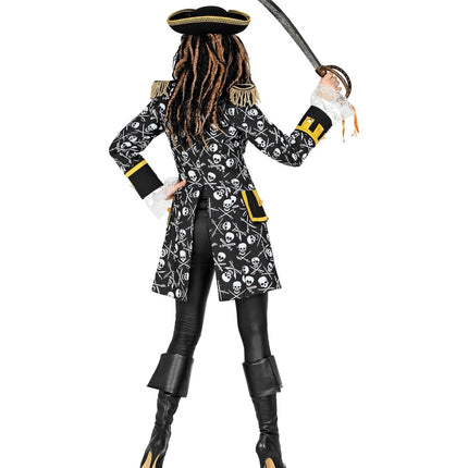 Veste pirate colorée pour femmes